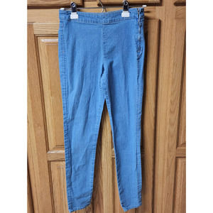 H&M Divided Side Zip Skinny Jeans. Size 6